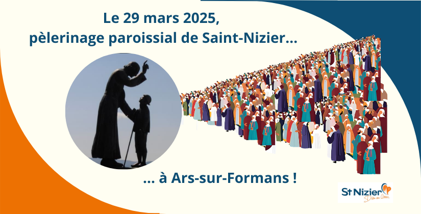 Pèlerinage paroissial à ARS le 29 mars 2025